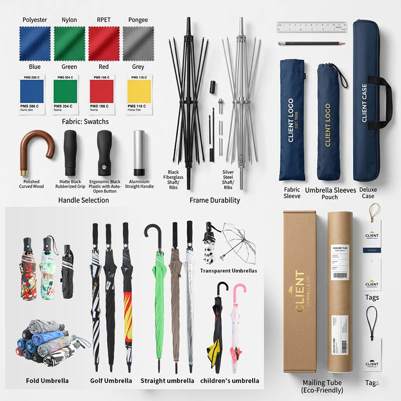custom umbrella oem development and production support