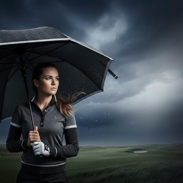 golf umbrella features