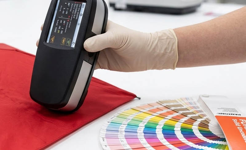 printing material verification for custom umbrella manufacturing