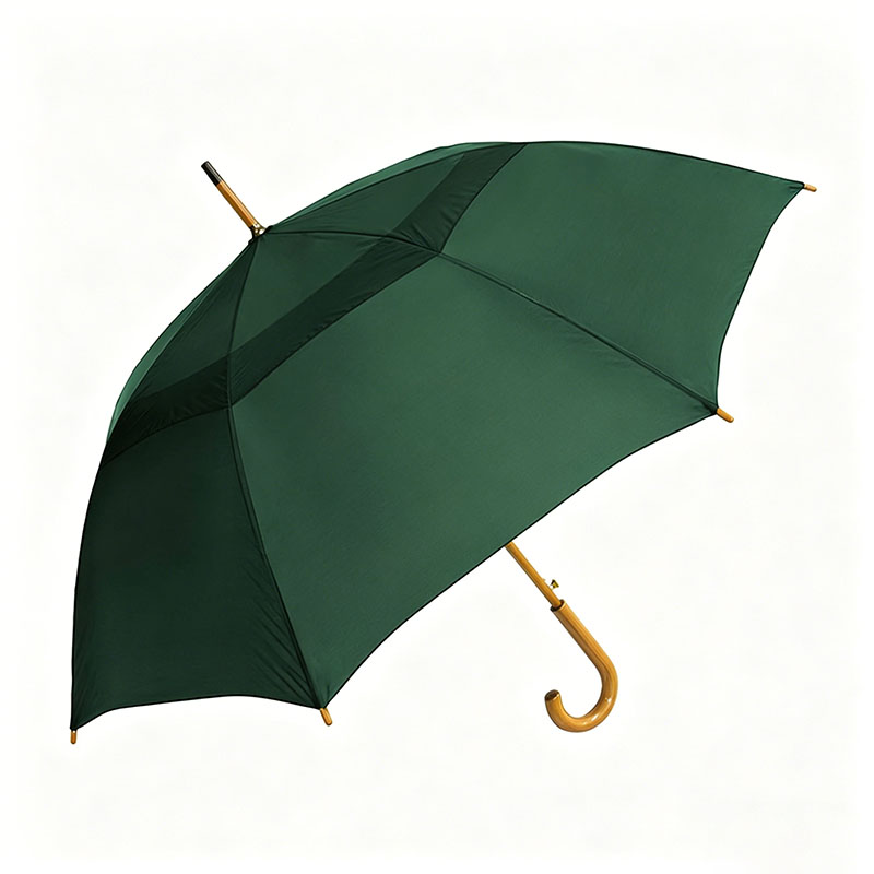 straight umbrella with uv protection providing extra shield against harmful sun rays