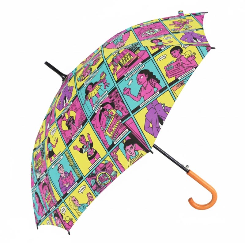 straight umbrellas
