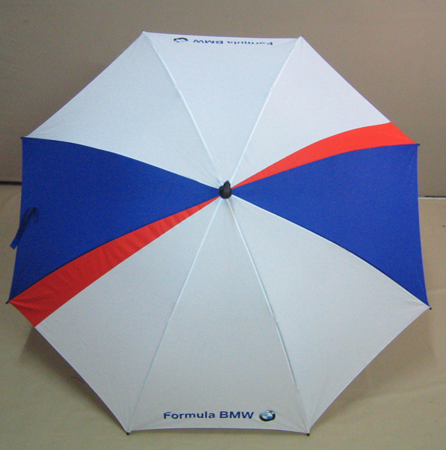 Custom logo umbrellas prepared for an international automotive and vehicle brand